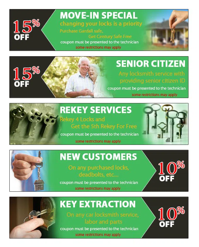 Lock Safe Services Lynnwood, WA 425-749-3865 - coupon23-set-five